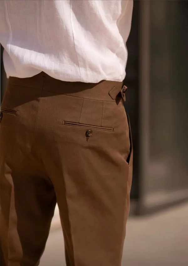 Wood_Brown_Signature_Buttoned_Gurkha_Pants