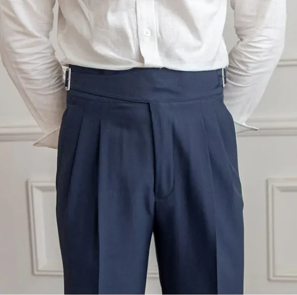 Navy_Blue_Classic_Buckle_Gurkha_Pants