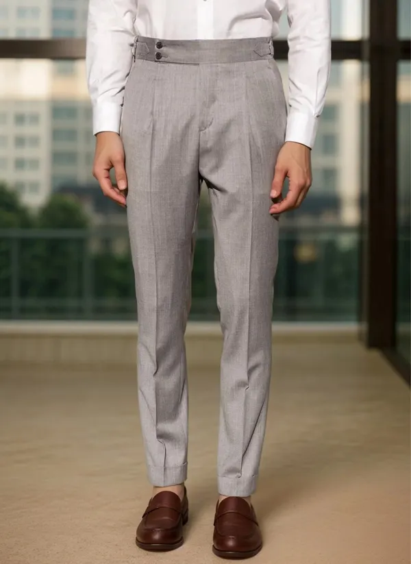 Ash_Grey_Signature_Buttoned_Gurkha_Pants
