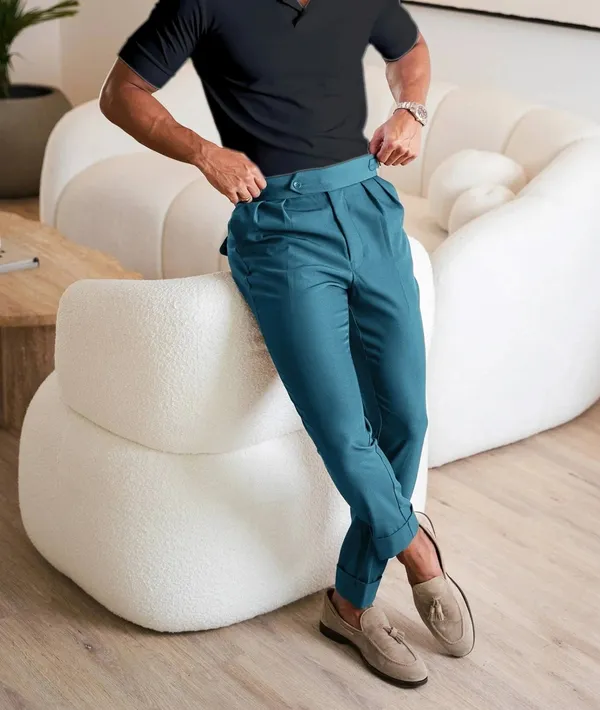 Teal_Blue_Signature_Italian_Gurkha_Pants