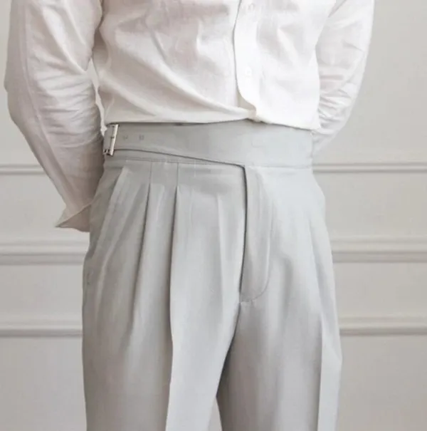 Ash_Grey_Classic_Buckle_Gurkha_Pants