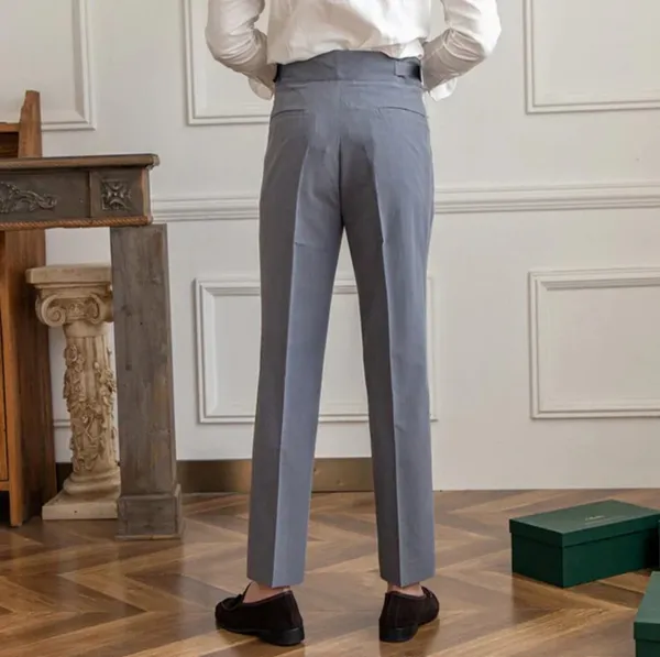 Stone_Grey_Classic_Buckle_Gurkha_Pants