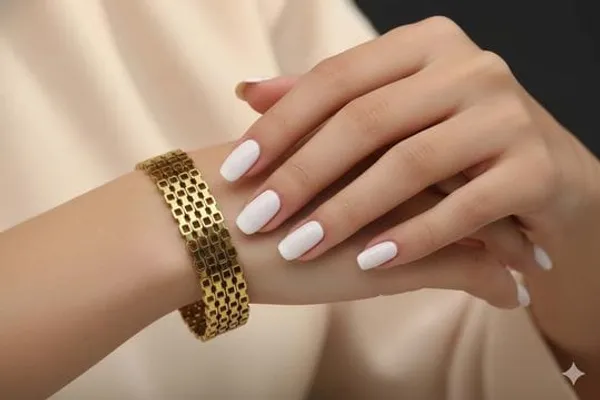 Golden_Mesh_Bracelet_Elegant_Designer_Bangle_For_Women
