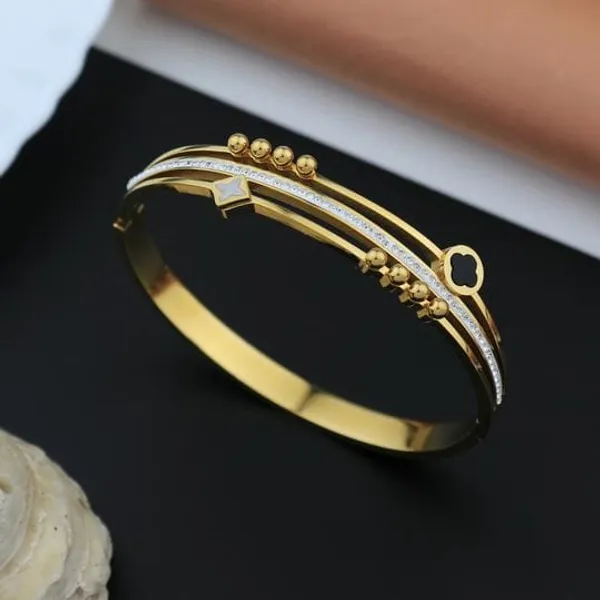Golden_Triple_Layer_Bangle_Set_With_Crystal_Embellishments_For_Women