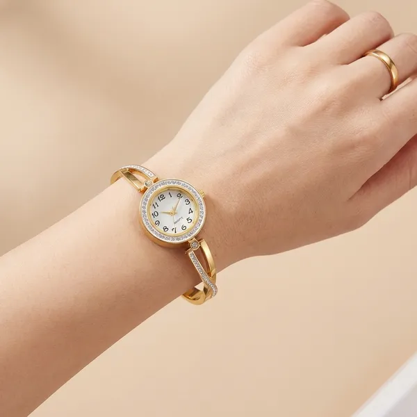 Elegant_Gold_Tone_Bangle_Watch_With_Crystal_Detailing_For_Women