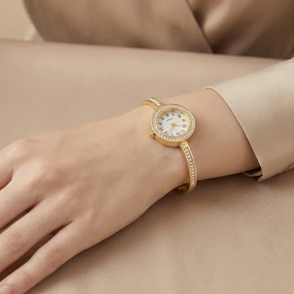 Elegant_Gold_Tone_Crystal_Watch_Bracelet_For_Women
