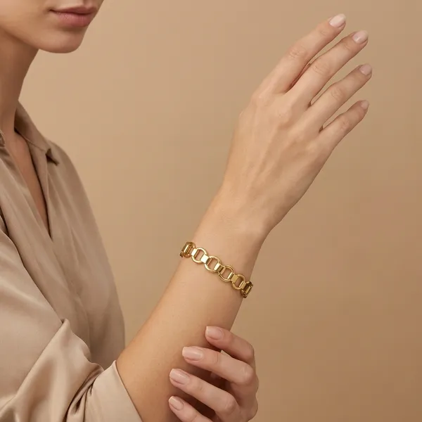 Gold_Chain_Link_Bracelet_For_Women