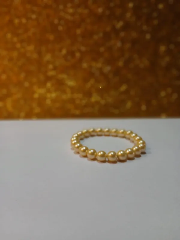 Cream_Fresh_Water_Pearl_Bracelet