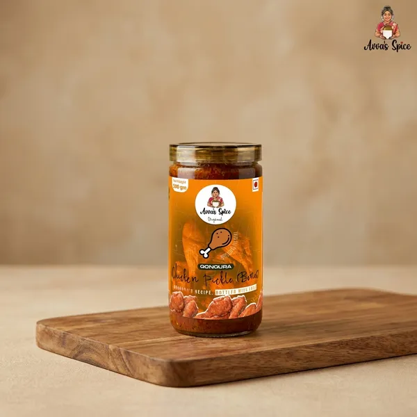 Homemade_Gongura_Chicken_Pickle_(Bone)