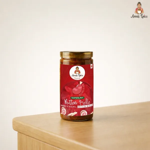 Homemade_Gongura_Mutton_Pickle
