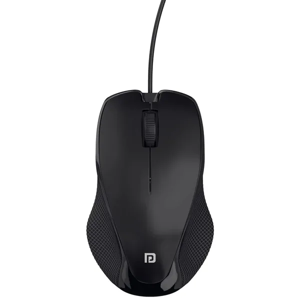 Black_Fd_Wired_Optical_Mouse_Ergonomic_Usb_Mouse_With_Textured_Grip