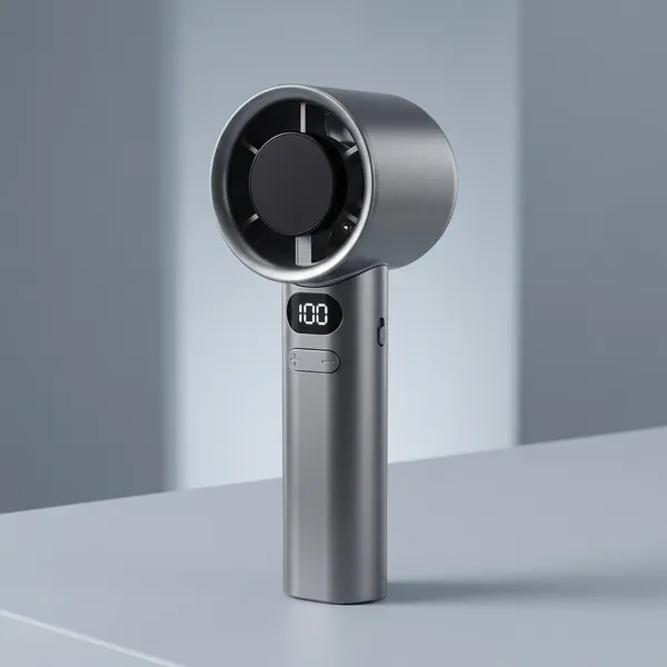 Black_Portable_Bladeless_Hair_Dryer_With_Digital_Display_100_Speed_Settings