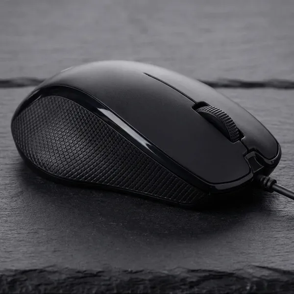Black_Fd_Wired_Optical_Mouse_Ergonomic_Usb_Mouse_With_Textured_Grip