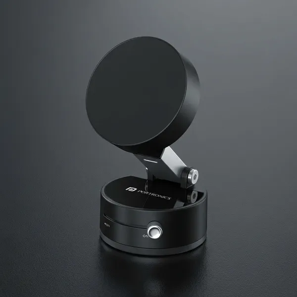 Black_360_Degree_Rotating_Magnetic_Phone_Mount_With_Adjustable_Ball_Joint_And_Compact_Base