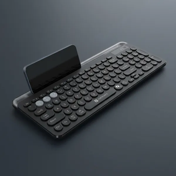 Black_Fd_Ikon_Wireless_Bluetooth_Keyboard_With_Phone_Stand