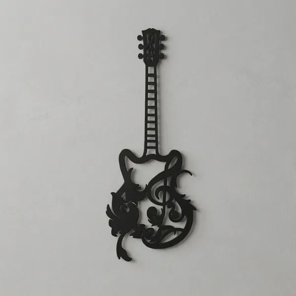 Decorative_Guitar_Wall_Art_With_Musical_Notes_And_Flame_Design