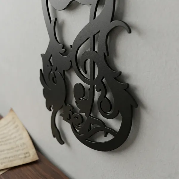 Decorative_Guitar_Wall_Art_With_Musical_Notes_And_Flame_Design