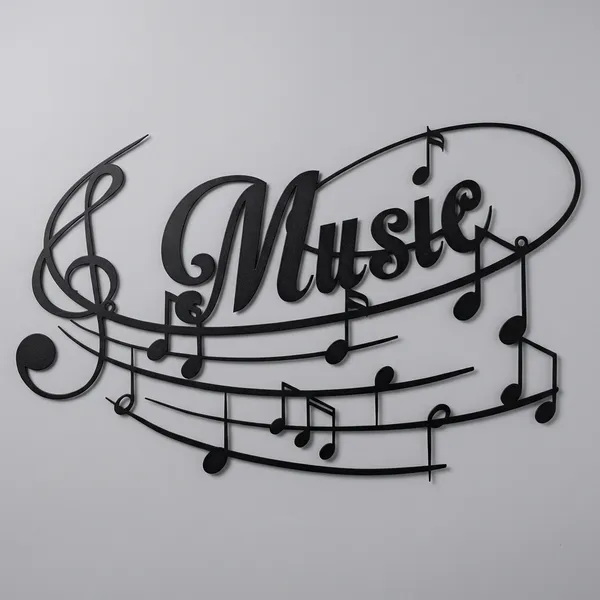 Decorative_Music_Wall_Art_With_Musical_Notes_And_Treble_Clef