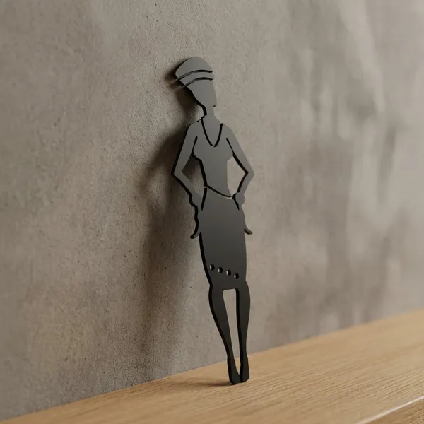 African_Women_Silhouette_Wall_Art_Decor