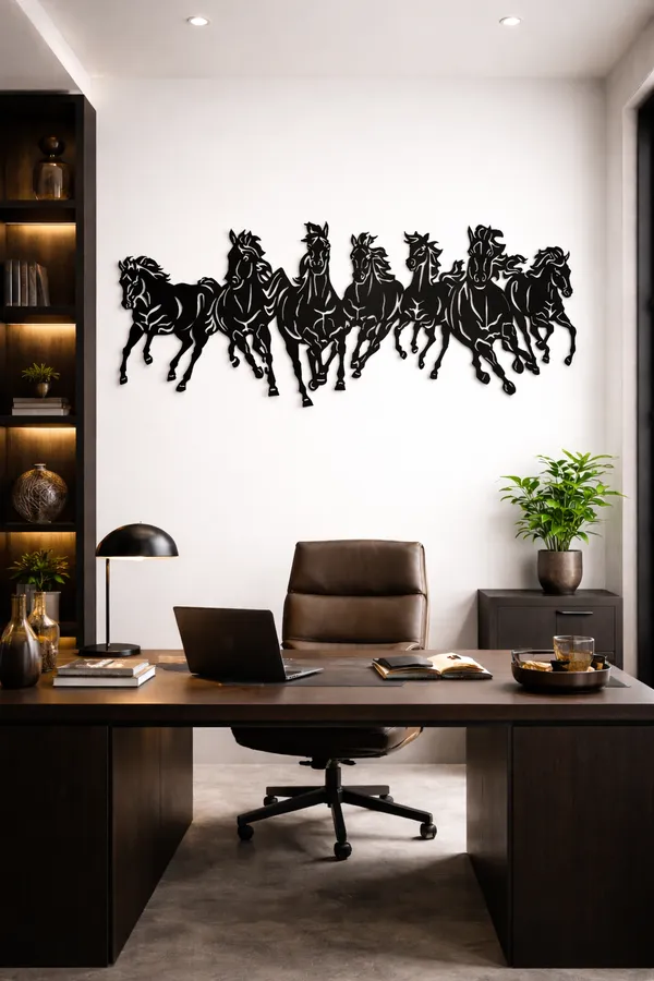 Eight_Running_Horses_Metal_Wall_Art_Decor_Silhouette