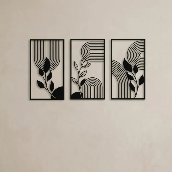 Modern_Geometric_Metal_Wall_Art_Set_Of_3_-_Abstract_Botanical_Design