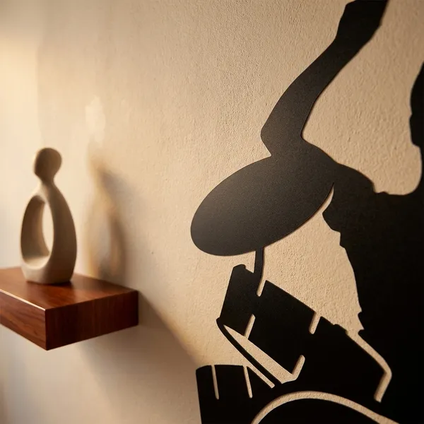 Drummer_Silhouette_Wall_Decor_-_Musical_Instrument_Art