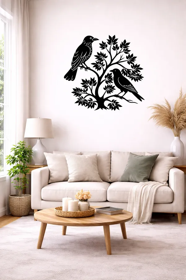 Birds_on_Tree_Metal_Wall_Art