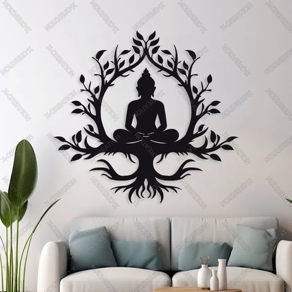 Buddha_Tree_Meditation_Metal_Wall_Art