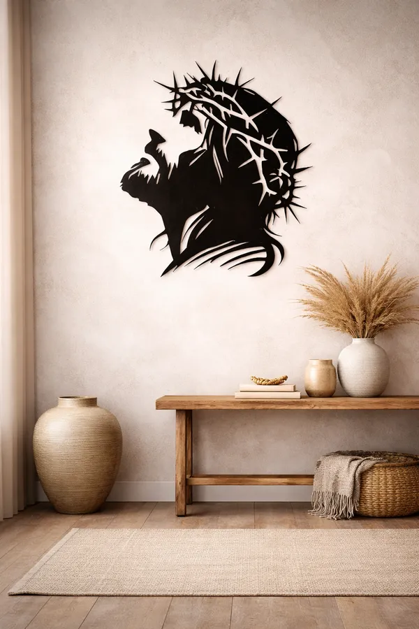 Jesus_Christ_Crown_Of_Thorns_Silhouette_Wall_Decal_Sticker