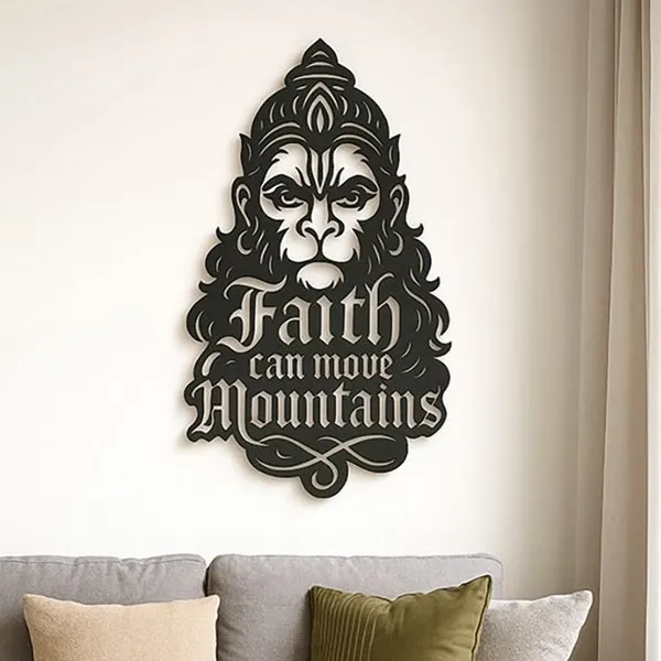 Faith_Can_Move_Mountains_Hanuman_Metal_Wall_Art_|_Laser_Cut_MS_Steel_Spiritual_Wall_Decor_|_Powder_Coated_Motivational_Home_&_Office_Decoration