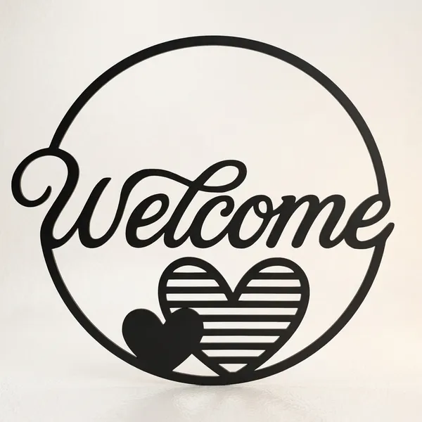 Welcome_Metal_Wall_Art_With_Heart_Design_-_Home_Decor_Sign