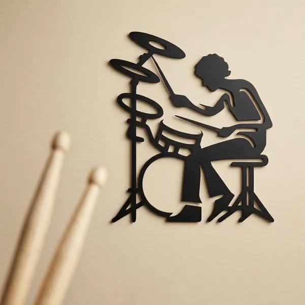 Metal_Drummer_Silhouette_Wall_Art_Decor