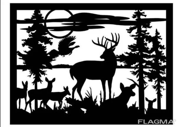 Forest_Wildlife_Metal_Wall_Art_|_Deer_&_Nature_Scene_Metal_Wall_Decor