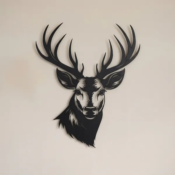 Decorative_Metal_Deer_Head_Wall_Art