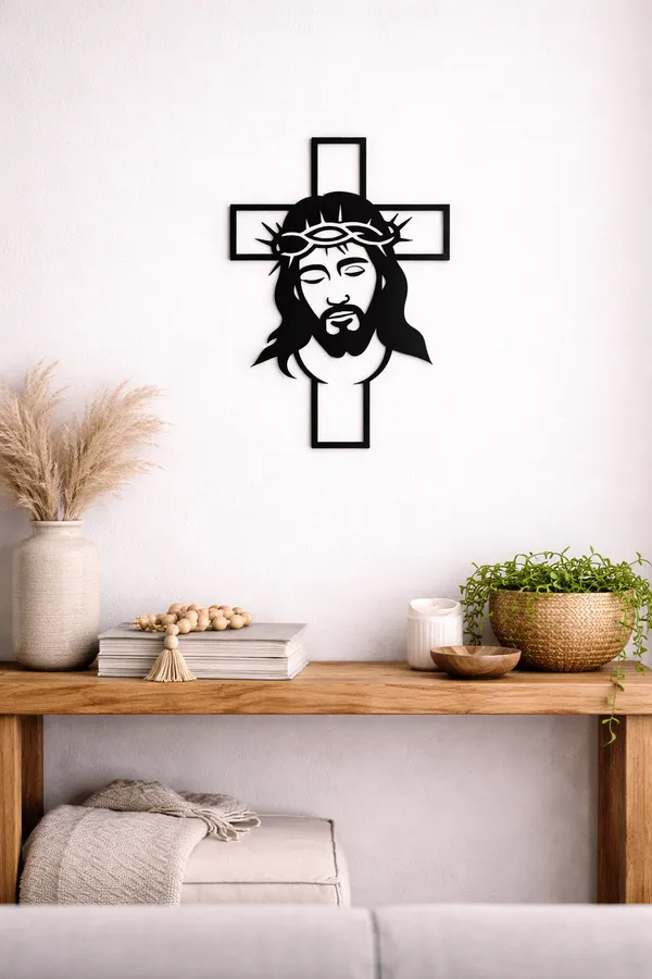 Jesus_Crown_of_Thorns_Cross_Metal_Wall_Art