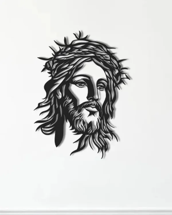 Jesus_Face_Metal_Wall_Art_|_Crown_of_Thorns_Christian_Wall_Decor