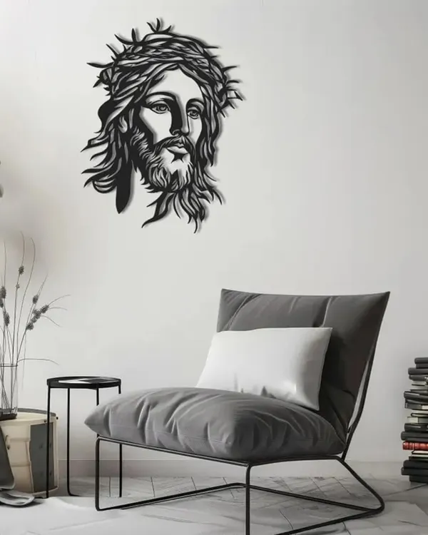 Jesus_Face_Metal_Wall_Art_|_Crown_of_Thorns_Christian_Wall_Decor