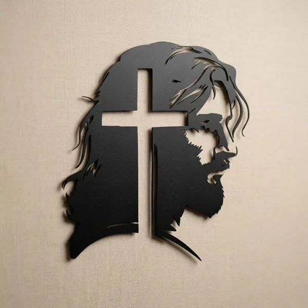 Jesus_Christ_Silhouette_With_Cross_Wall_Decal