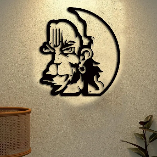 Lord_Hanuman_Face_Metal_Wall_Art