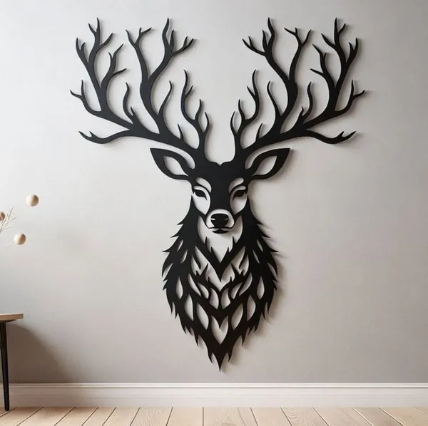 Majestic_Deer_Head_Metal_Wall_Art_|_Laser_Cut_MS_Steel_Stag_Wall_Decor_|_Powder_Coated_Wildlife_Wall_Hanging_for_Living_Room,_Office_&_Home_Decoration
