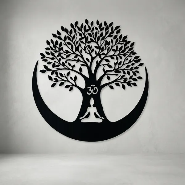 Tree_Of_Life_Om_Symbol_Metal_Wall_Art_Decor_(51Cm_X_55Cm)