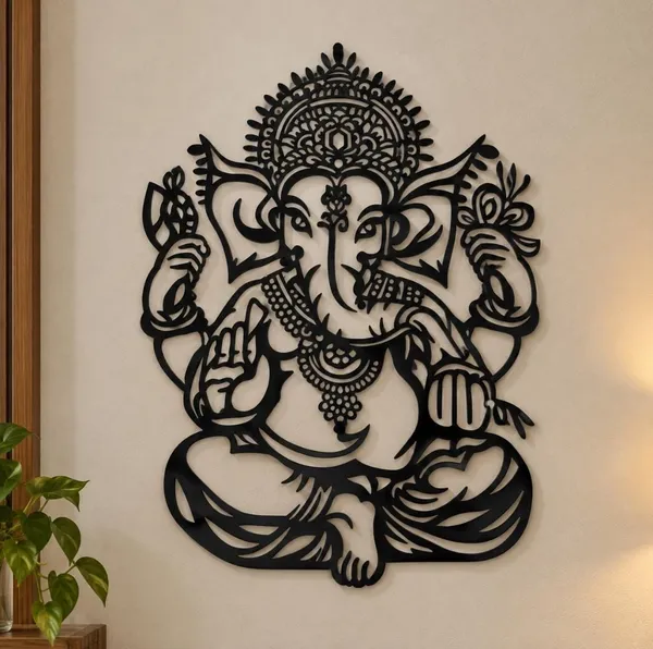 Royal_Ganesha_Laser-Cut_Metal_Wall_Art
