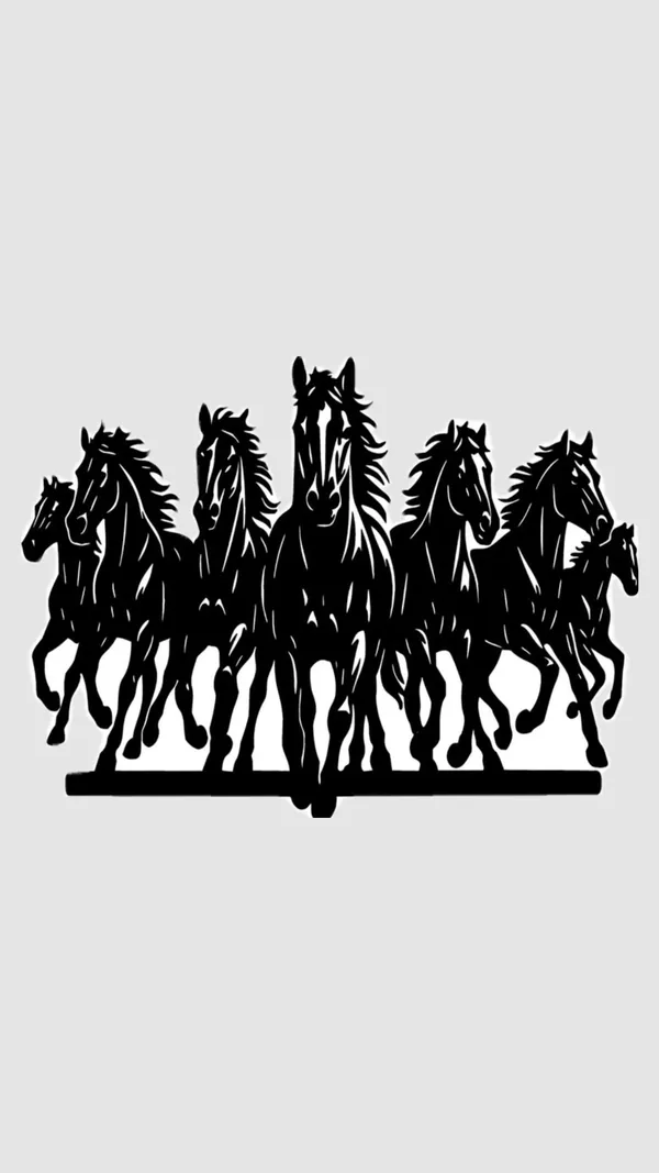 Running_Horses_Metal_Wall_Art_|_Laser_Cut_MS_Steel_Horse_Wall_Decor_|_Powder_Coated_Wildlife_Wall_Hanging_for_Living_Room,_Office_&_Home_Decoration