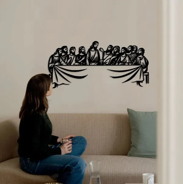 The_Last_Supper_?Jesus_&_His_Disciples_Religious_Wall_Decor