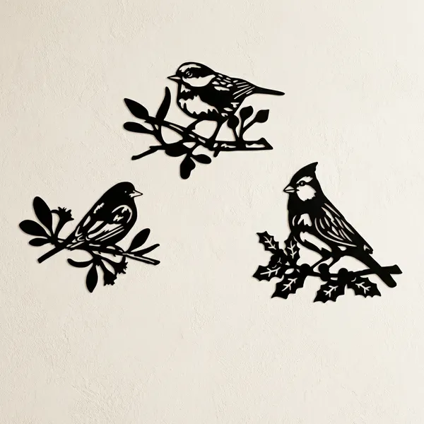 Metal_Bird_Silhouette_Wall_Art_-_Set_Of_3_Garden_Decorative_Pieces