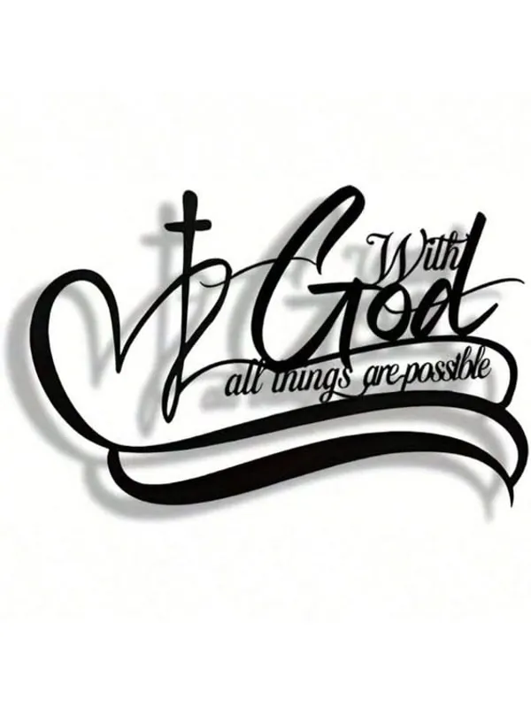 With_God_All_Things_Are_Possible_?_Laser_Cut_MS_Metal_Wall_Art_|_Inspirational_Christian_Wall_Decor_|_Powder-Coated_Mild_Steel_Hanging