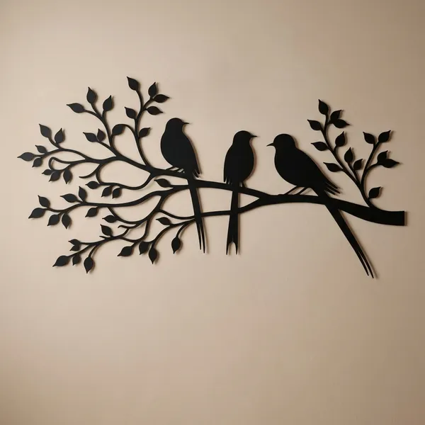 Decorative_Metal_Wall_Art_-_Birds_On_Branch_Silhouette