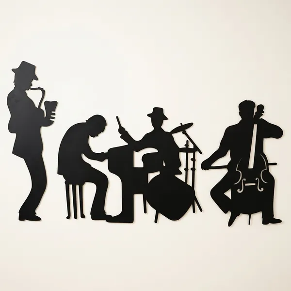 Jazz_Band_Silhouette_Wall_Decal_Sticker