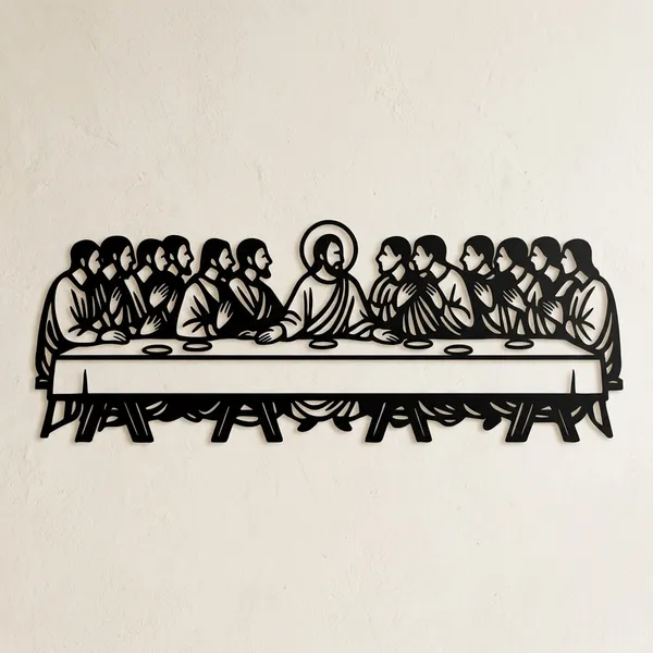 The_Last_Supper_Metal_Wall_Art_-_Christian_Religious_Home_Decor