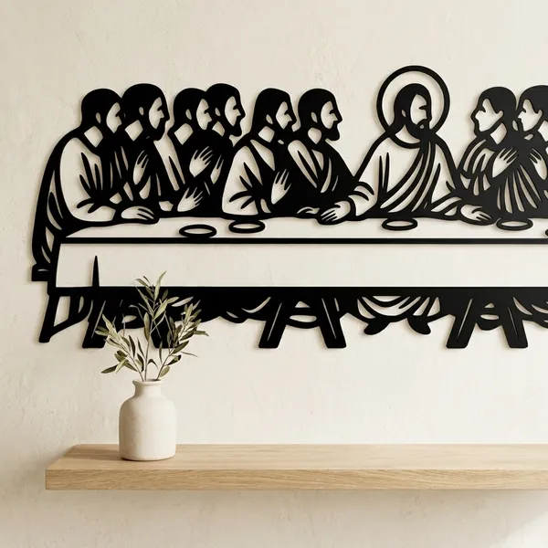 The_Last_Supper_Metal_Wall_Art_-_Christian_Religious_Home_Decor